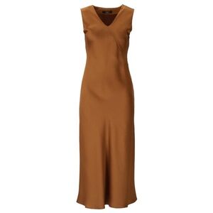 MaxMara Tan Midi Dress